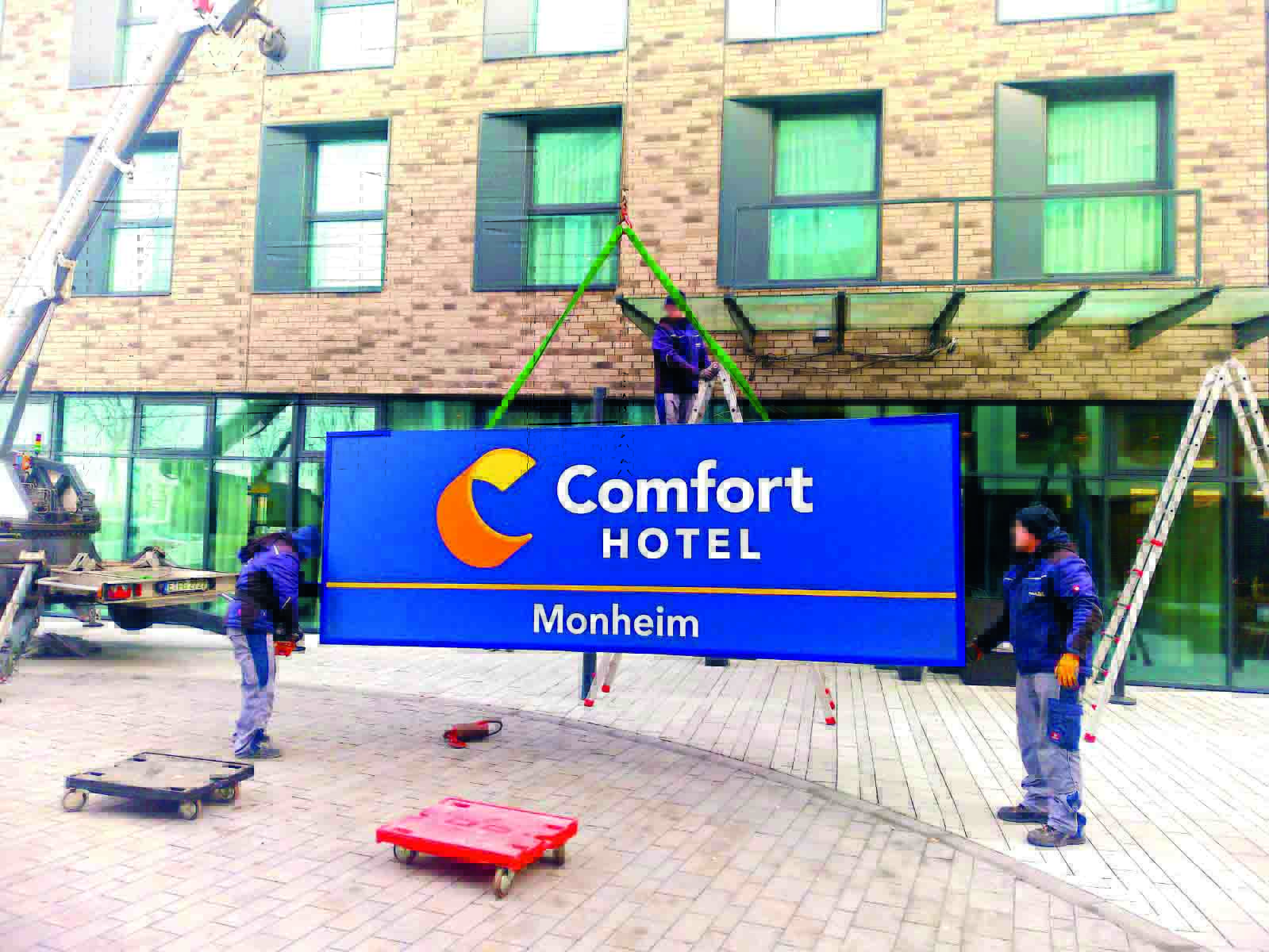 Nuovo logo per Comfort: il lancio in Europa centrale prende il via dal Reno