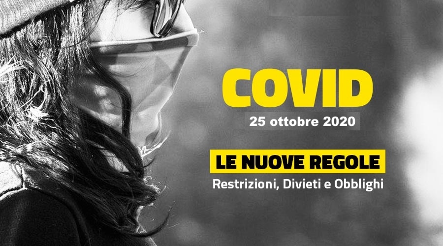 DPCM 25 ottobre, le Nuove restrizioni: Bar e Ristoranti chiusi dalle 18 anche la domenica