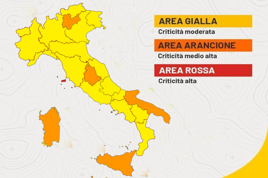 Cambia la mappa colori delle Regioni dal 1 febbraio: nessuna è in zona rossa