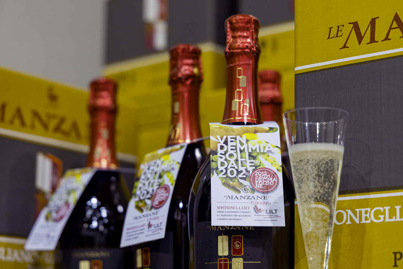 Prosecco Solidale: da San Pietro di Feletto Le Manzane per il Natale LILT